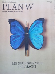 blauer Schmetterling süddeutsche Cover